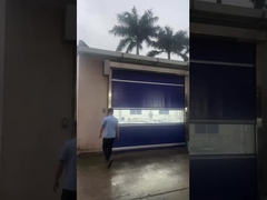 産業用自動ローリングドア 2.0m/s 倉庫とガレージのための高速セキュリティ