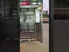 GMP認定の荷物用エアシャワー パレット用 ∙ 201鋼&OSHA対応