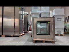 304ステンレス鋼 コンパクト平面ドアパスボックス 600x600x600mm