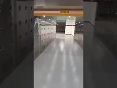 大型貨物用空気シャワーシステム 高い容量による消毒とクリーンルームの遵守