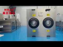 4ft x 4ft の砂吹き式 双扇風機 FFU - 効率的なクリーンエア ソリューション