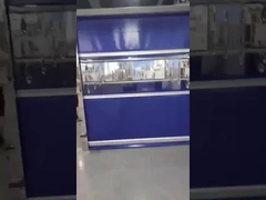 トンネル用空気シャワーシステム: 商品とパレットの効率的な消毒