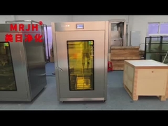 クリーンルームの安全な素材移転のために