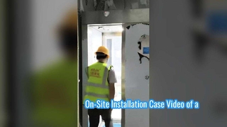 大規模エアシャワープロジェクトの現地設置事例動画
