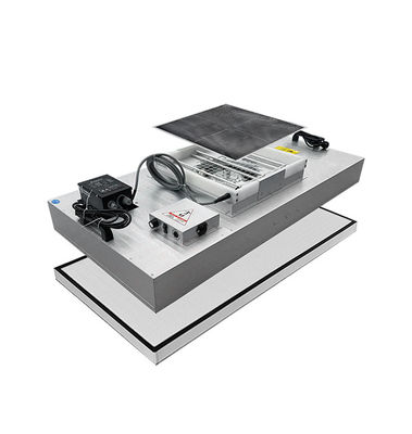 超薄型ハウジング ヘパファンフィルターユニット 220V / 120V / 110V クリーンルーム用