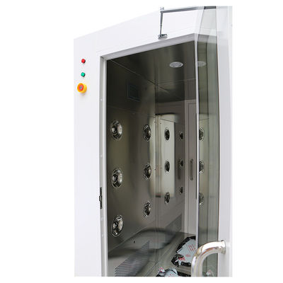 AC220V/3P/50Hz エアシャワールーム 13-25M/S の風速と製薬医療浄化のための粉末塗装鋼 / SUS304