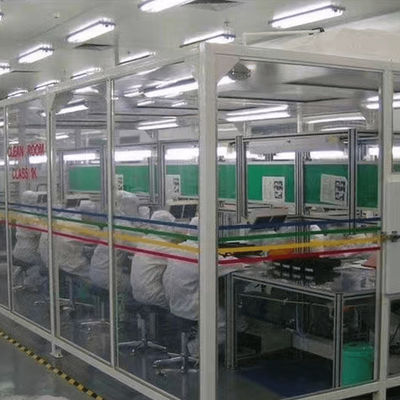 クラス100〜10000 Gmp モジュラルのクリーンルーム 産業用 携帯型 粉のない部屋 オーダーメイド