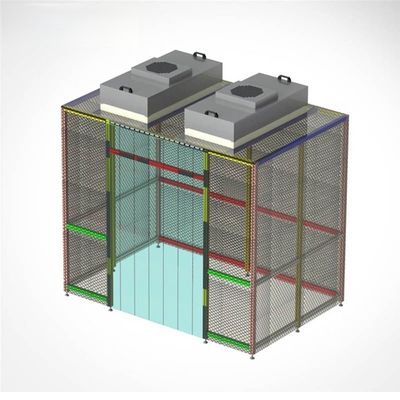 パーソナライズ可能なISO 8級 クリーンルーム ブース クリーンルーム ソリューション Gmp クリーンルーム