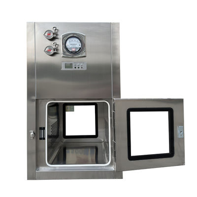 ISO認証のラミナー式流通口箱 HEPA H14&304鋼 医薬品/電子機器のクリーン転送