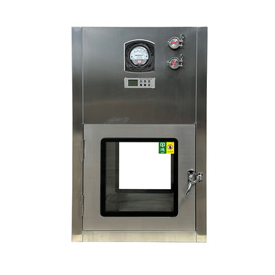 GMP認証された304ステンレス鋼のラミナールフローパスボックス 1200x1070x1600mm 医薬品クリーンルーム
