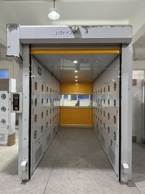 産業用重用エアシャワー: 断片式風力抵抗設計,0.8mmの破裂耐性カーテン