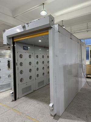レーダーセンサーとDIN75200防火証明書を持つ防衝突空気シャワールーム