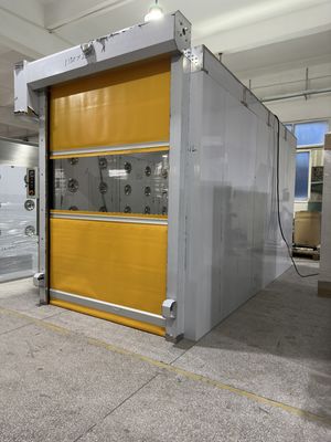 産業用重用エアシャワー: 断片式風力抵抗設計,0.8mmの破裂耐性カーテン