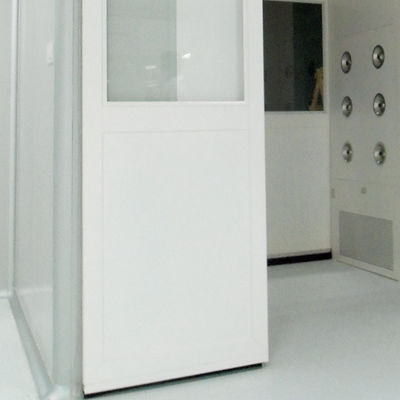工業用品 自動滑りドア,1500Wの扇風機,粉塵のない転送のためのHEPAフィルター付きのエアシャワー