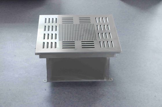 450×450×480 mm 液体通気HEPAエアアウトプット 耐腐蝕構造とクリーンルーム換気のためのツールのない設置