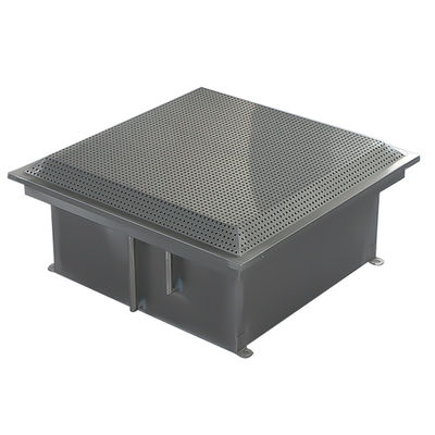 584×584×480 液体溝 HEPA 換気口 - 半導体/バイオテクノロジーのためのゼロリーククリーンルーム空気供給
