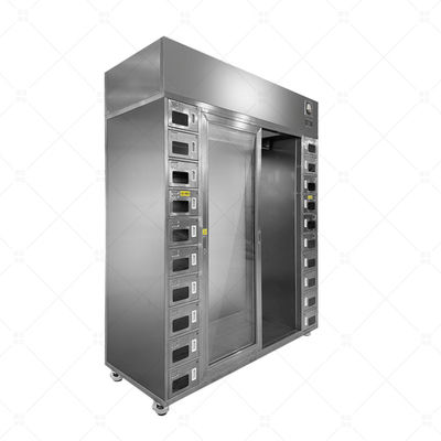 クリーンルーム 衣類と靴の収納庫 HEPAフィルター ISO/GMPコンプライアンス