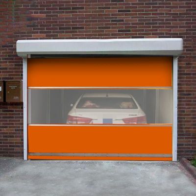 ISO 13849 安全認証と -30°C から +70°C 範囲の産業用高速ロールアップドア 双重安全センサー