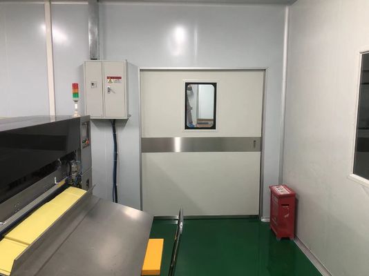 1500kgの負荷容量を持つ産業用自動スライディング鋼門 IP65耐候性およびISO 14644適合性