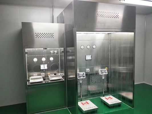 GMP 負気圧計測室 H14 HEPAフィルタリング 防塵システム