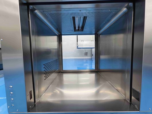 垂直リフトドアラミナーフローパススルー | HEPA H14フィルター | SUS304ステンレス鋼