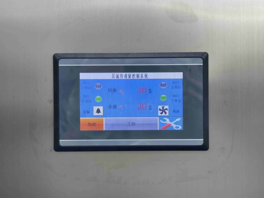 垂直リフトドアラミナーフローパススルー | HEPA H14フィルター | SUS304ステンレス鋼