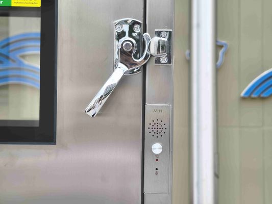 紫外線消毒と304ステンレス鋼の構造で3層機械的に相互接続されたパスボックス