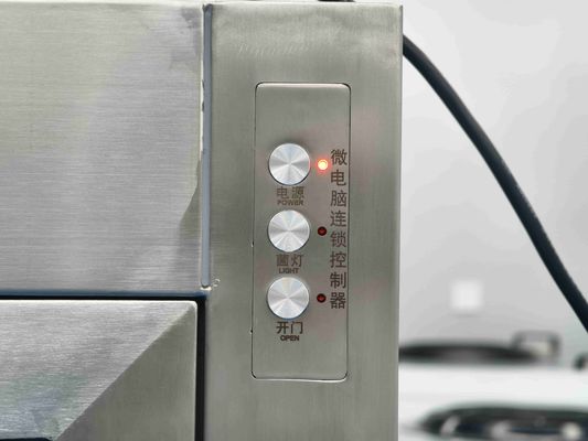 クリーンルーム汚染管理のためのUV滅菌付きの2室式ステンレス鋼電子インターロックパスボックス