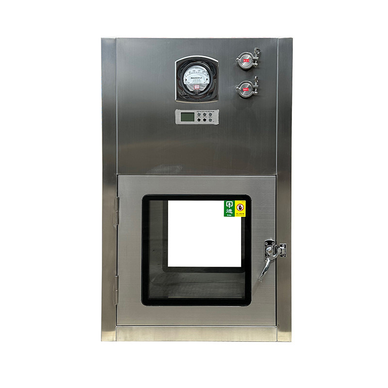 GMP認証された304ステンレス鋼のラミナールフローパスボックス 1200x1070x1600mm 医薬品クリーンルーム