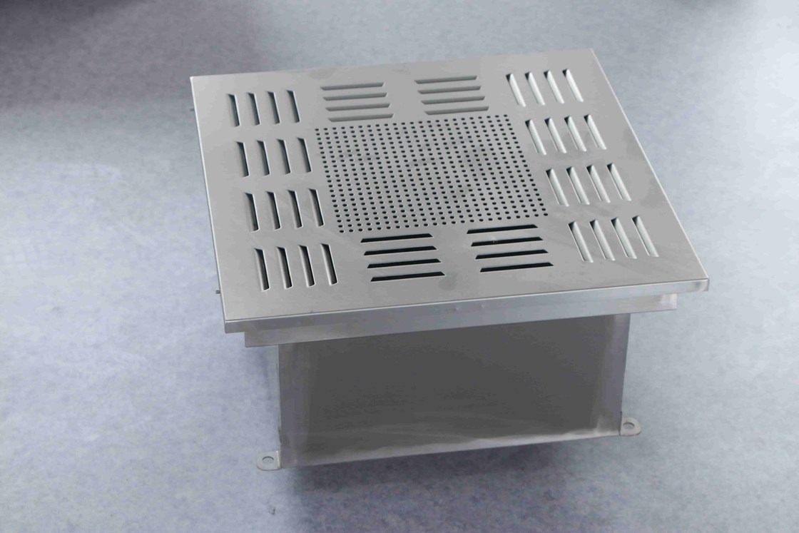 450×450×480 mm 液体通気HEPAエアアウトプット 耐腐蝕構造とクリーンルーム換気のためのツールのない設置